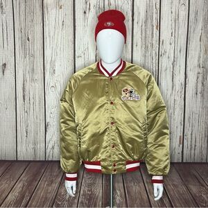 49ers Chalk Line Jacket size Large Vintage